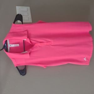 Adidas golf sleeveless polo Small